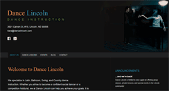 Desktop Screenshot of dancelincoln.com